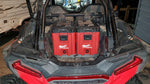 POLARIS RZR turbo S Milwaukee packout mount 2inch tall